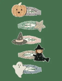 Mimi & Lula 5 Clic Clacs - Mini Halloween - Hårklämmor MULTI Clearance