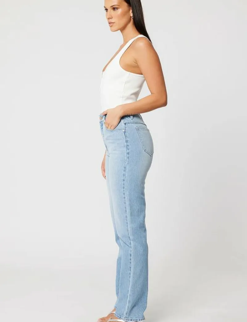 94 HIGH STRAIGHT GIA LIGHT VINTAGE - Straight jeans|ABRAND Hot