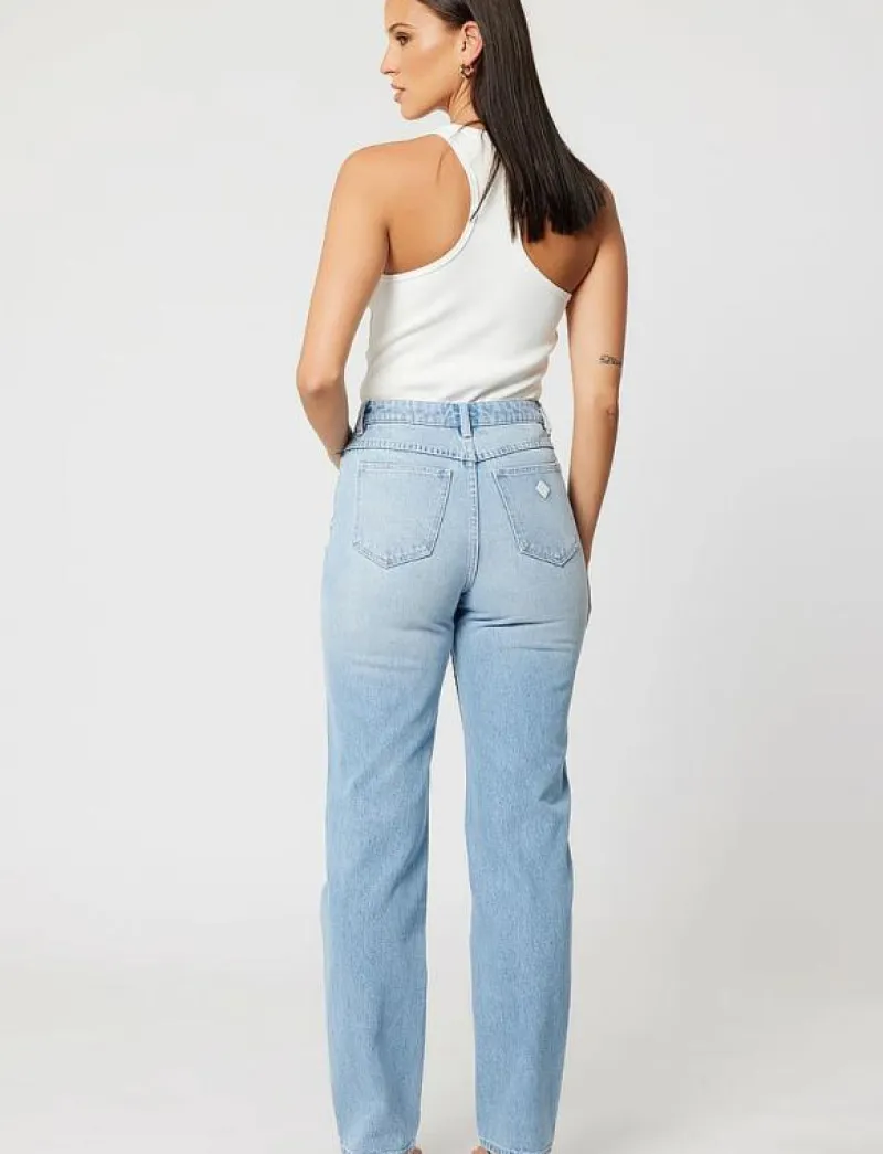 94 HIGH STRAIGHT GIA LIGHT VINTAGE - Straight jeans|ABRAND Hot