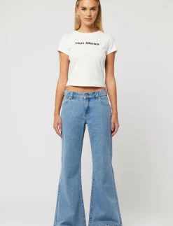 99 LOW BAGGY FLARE GIGI MID - Utsvängda jeans|ABRAND