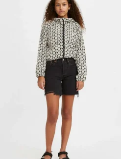 Levi's® 501 MID THIGH SHORT LUNAR BLAC - Jeansshorts BLACKS Hot