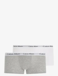Calvin Klein 2 PACK TRUNK - Kalsonger WHITE GREY HTR Discount