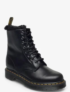 Dr. Martens 1460 Serena Atlas - Platta ankelboots DARK GREY Best