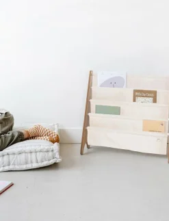 Bookcase, Gingham - Förvaringskorgar|3 Sprouts Best