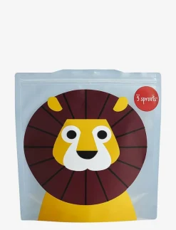 3 Sprouts Sandwich Bag (2 pack), Lion/ - Lunchlådor BLUE Outlet