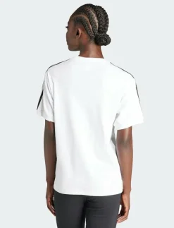 adidas Originals 3 STRIPE TEE - T-Shirts WHITE Sale