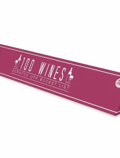 Gift Republic 100 Wines - Kalendrar & Anteckningsblock RED Sale