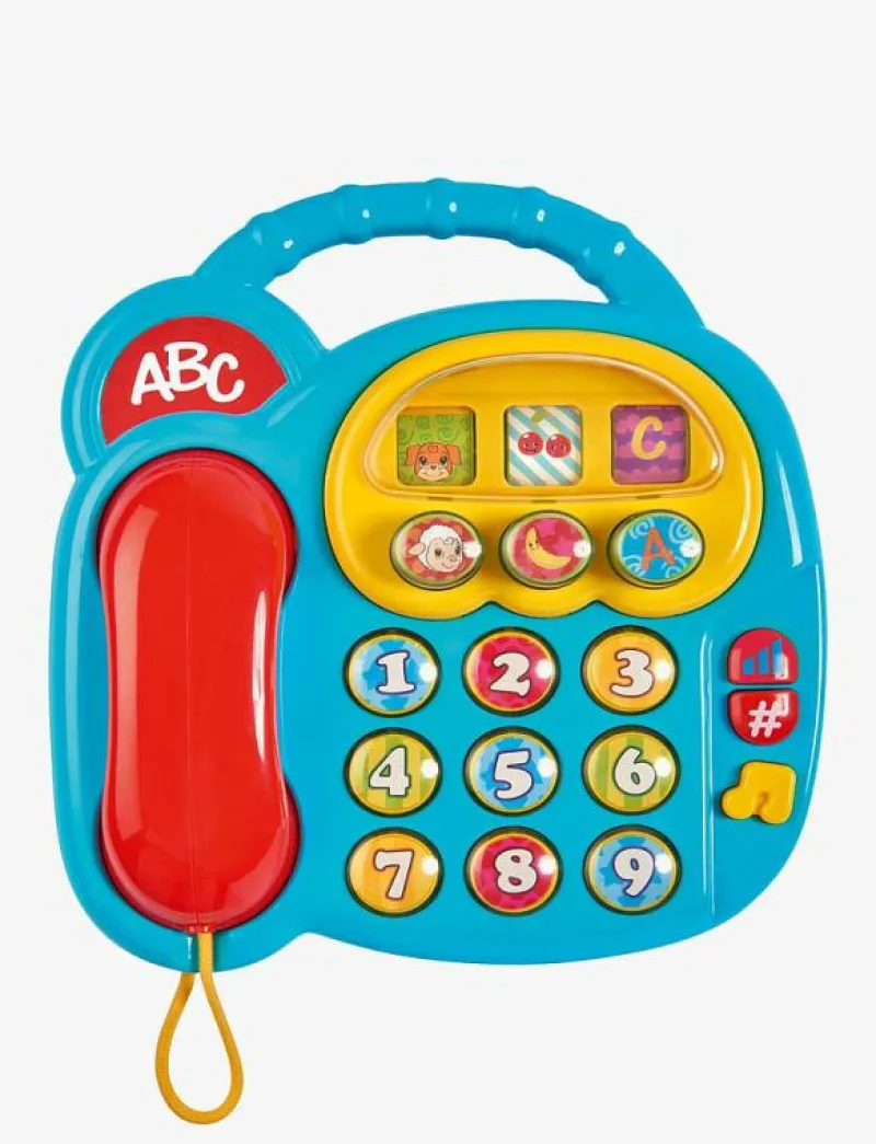 ABC Färgglad Telefon - Interaktiva leksaker MULTICOLOURED New