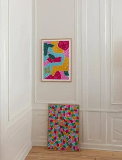 If Walls Could Talk Abstract 02 - Posters MULTI-COLORED Outlet