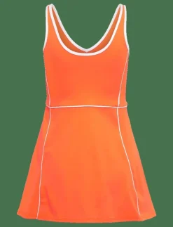 Björn Borg ACE V DRESS - Klänningar SHOCKING ORANGE Clearance