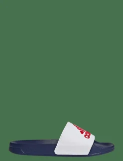 adidas Sportswear ADILETTE SHOWER - Badtofflor FTWWHT/BETSCA/VICBLU Hot