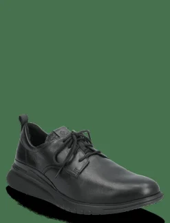 Hush Puppies ADVANCE LACEUP - Snörskor BOLD BLACK LEATHER Outlet