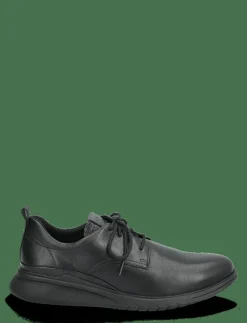 Hush Puppies ADVANCE LACEUP - Snörskor BOLD BLACK LEATHER Outlet
