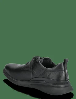 Hush Puppies ADVANCE LACEUP - Snörskor BOLD BLACK LEATHER Outlet
