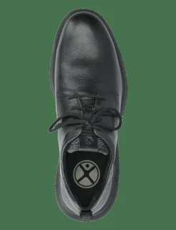 Hush Puppies ADVANCE LACEUP - Snörskor BOLD BLACK LEATHER Outlet