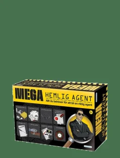 AGENTSET STORA LÅDAN - Brädspel|Kärnan Outlet