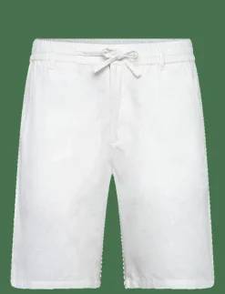 Anerkjendt AKLT JAMES COT/LINEN ELA SHORTS - Linneshorts TOFU Outlet