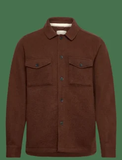 AKOSCAR BOILED WOOL OVERSHIRT - Jackor & rockar|Anerkjendt