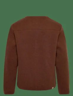 Anerkjendt AKSIGURD BOILED WOOL OVERSHIRT - Koftor CARAFE New