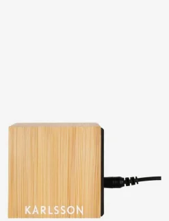 KARLSSON Alarm clock Mini Cube - Väckarklockor NATURAL Outlet