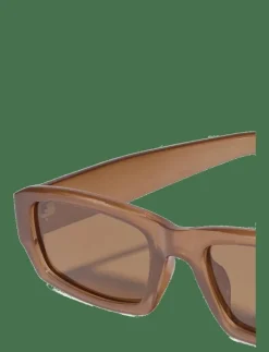 Pilgrim ALAYNA sunglasses - Square Frame BROWN Clearance