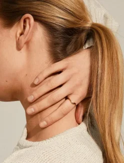 Pilgrim ALBERTE organic shape ring gold-plated - Ringar GOLD PLATED Best