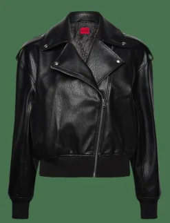 HUGO Alipha-1 - Skinnjackor BLACK