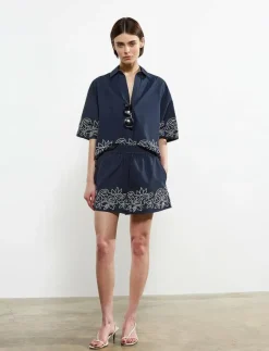 ALISSA COTTON SHORTS - Casual shorts|French Connection Discount