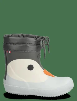 Viking Alv Indie Print - Höga gummistövlar LIGHT GREY Clearance