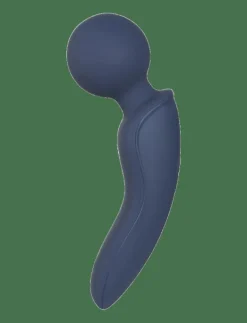 Amaysin Curvy Rechargeable Mini Magic Wand Vibrator - Beauty BLUE Outlet