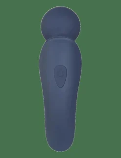 Amaysin Curvy Rechargeable Mini Magic Wand Vibrator - Beauty BLUE Outlet