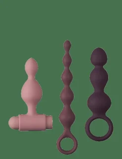 Amaysin Playful Butt Plug Set - Geishakulor & knipkulor MIXED COLOURS Online