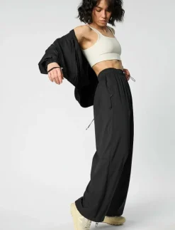 Girlfriend Collective Amy Adjustable Pants - Casual byxor BLACK Discount