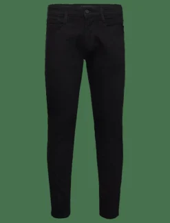 Replay ANBASS Trousers SLIM - Slim jeans BLACK Clearance