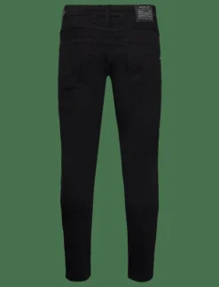 Replay ANBASS Trousers SLIM - Slim jeans BLACK Clearance