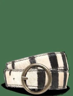 Animal print leather belt - Skärp|Mango Outlet