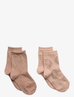 mp Denmark ANKLE HIRSE 2-pack 77009+77014 - Strumpor & Tights BEIGE MELANGE