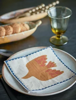 Bloomingville Anniversary Napkin - Servetter YELLOW Clearance