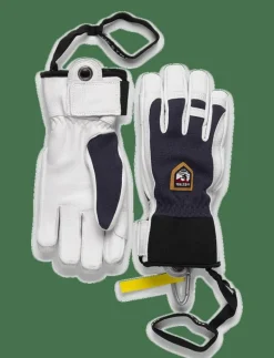 Army Leather Patrol - 5 finger Black - Fingervantar|Hestra Discount