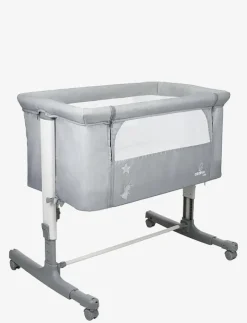 Asalvo Bedside Crib Mini Calm, - Spjälsängar GREY