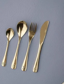 Aida Atelier mini - børnebestik 4 dele sæt guld - Bestick GOLD Outlet