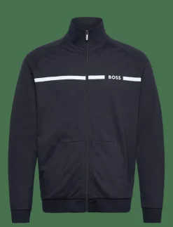 BOSS Authentic Jacket Z - Sweatshirts DARK BLUE Online
