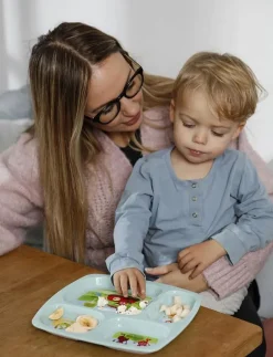 Babblarna- 4-facks tallrik - Serveringsset|Teddykompaniet Sale