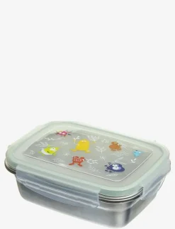 Teddykompaniet Babblarna- Matlåda i stål - Matlåda GREY Outlet