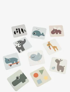 Baby contrast card 10-pack Deer friends - Interaktiva leksaker|Done by Deer Outlet