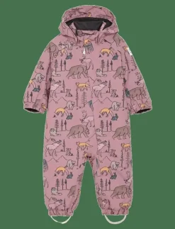 Baby Coverall - AOP - Regnoveraller|Color Kids Hot