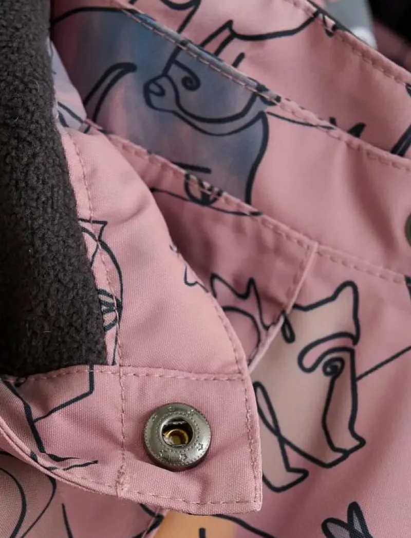 Baby Coverall - AOP - Regnoveraller|Color Kids Hot