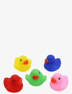 Badleksaker, Regnbågsankor, 5-pack - Badleksaker|Rätt Start Online