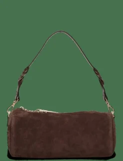 ba&sh BAG M SUEDE BENI - Axelremsväskor CHOCO New