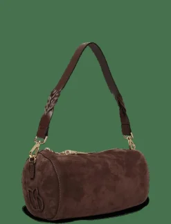 ba&sh BAG M SUEDE BENI - Axelremsväskor CHOCO New
